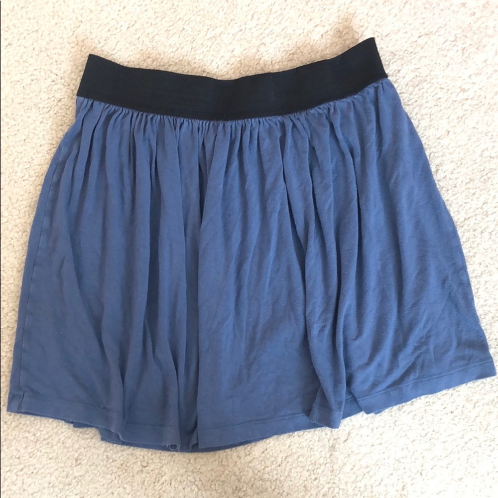 Blue skirt
